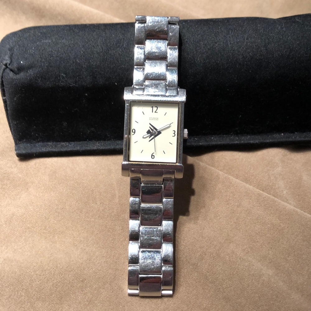 Silpada stainless steel link watch